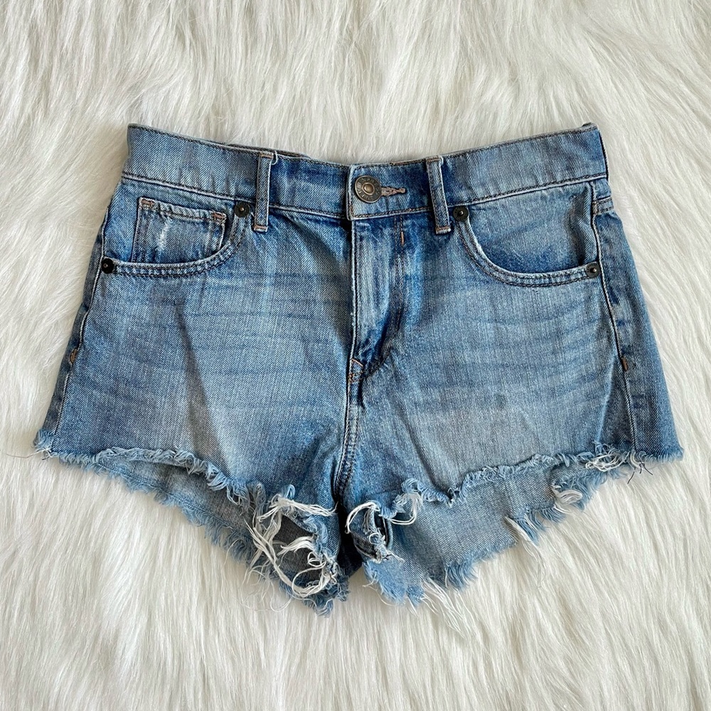Express Cut Off Denim Shorts